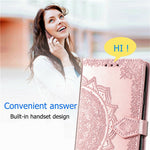 For OnePlus Turbo 6X Pro 5G Wallet Case Mandala Flower Leather Phone Cover Stand