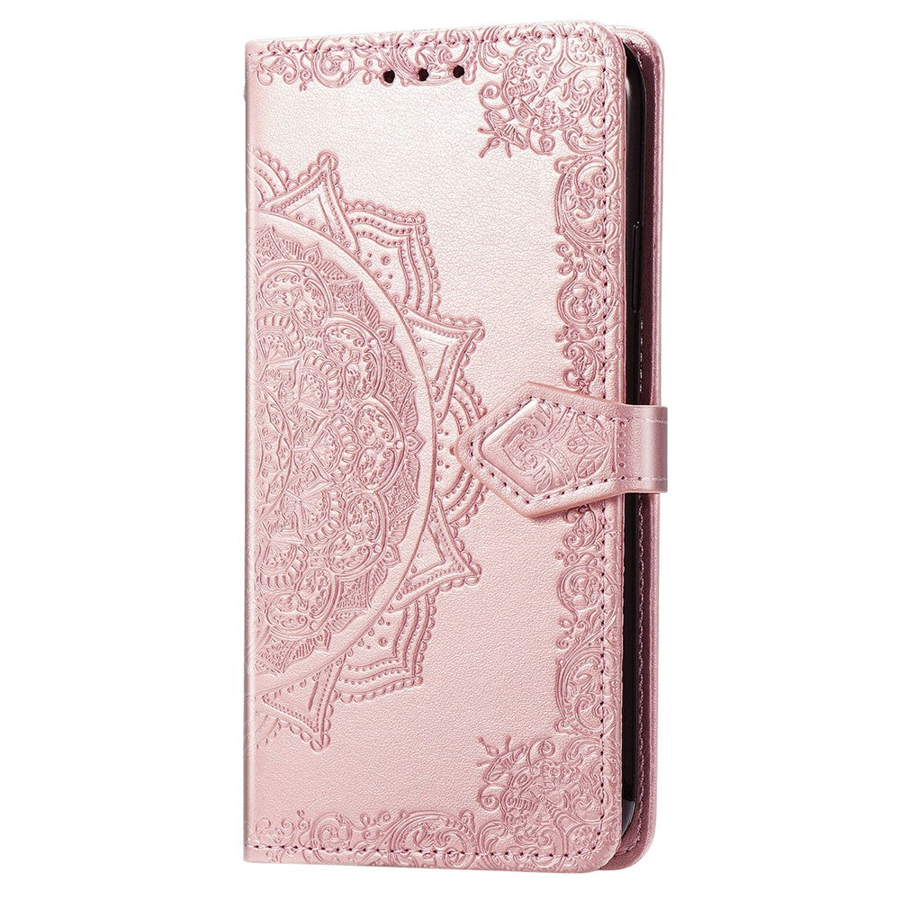 For OnePlus Turbo 6X Pro 5G Wallet Case Mandala Flower Leather Phone Cover Stand