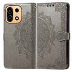 For OnePlus Turbo 6X Pro 5G Wallet Case Mandala Flower Leather Phone Cover Stand