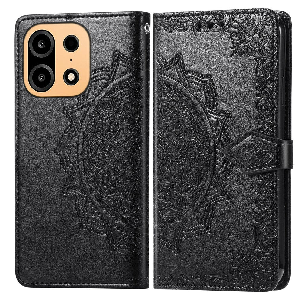 For OnePlus Turbo 6X Pro 5G Wallet Case Mandala Flower Leather Phone Cover Stand