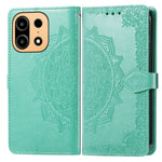 For OnePlus Turbo 6X Pro 5G Wallet Case Mandala Flower Leather Phone Cover Stand
