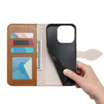 For OnePlus Turbo 6X Pro 5G Stand Case Leaf Shape Magnetic Clasp Leather Phone Cover with Hand Strap