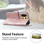 For OnePlus Turbo 6X Pro 5G Case with Strap Butterfly Pattern PU Leather Wallet Phone Cover