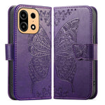 For OnePlus Turbo 6X Pro 5G Case with Strap Butterfly Pattern PU Leather Wallet Phone Cover