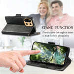 CASENEO For OnePlus Turbo 6X Pro 5G Case PU Leather Stand Wallet Phone Cover with RFID Blocking