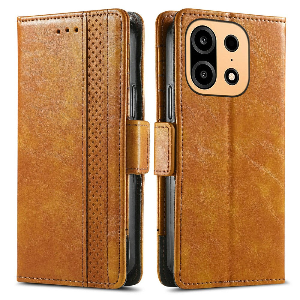CASENEO For OnePlus Turbo 6X Pro 5G Case PU Leather Stand Wallet Phone Cover with RFID Blocking