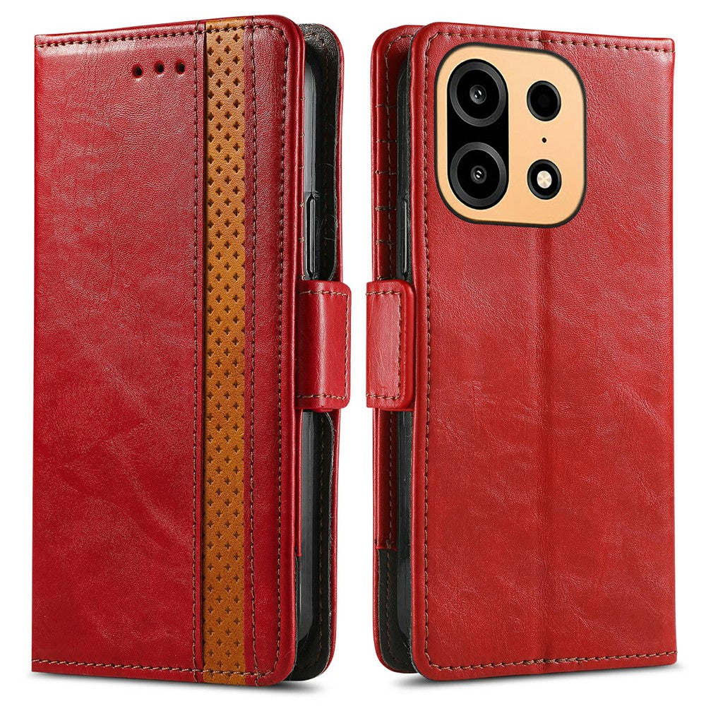 CASENEO For OnePlus Turbo 6X Pro 5G Case PU Leather Stand Wallet Phone Cover with RFID Blocking