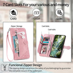 For OnePlus Turbo 6X Pro 5G Zipper Wallet Case with Strap Flower Imprint PU Leather Phone Cover