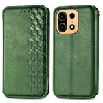 Til OnePlus Turbo 6X Pro 5G Etui Rhombus Præg PU Læder Pung Telefoncover