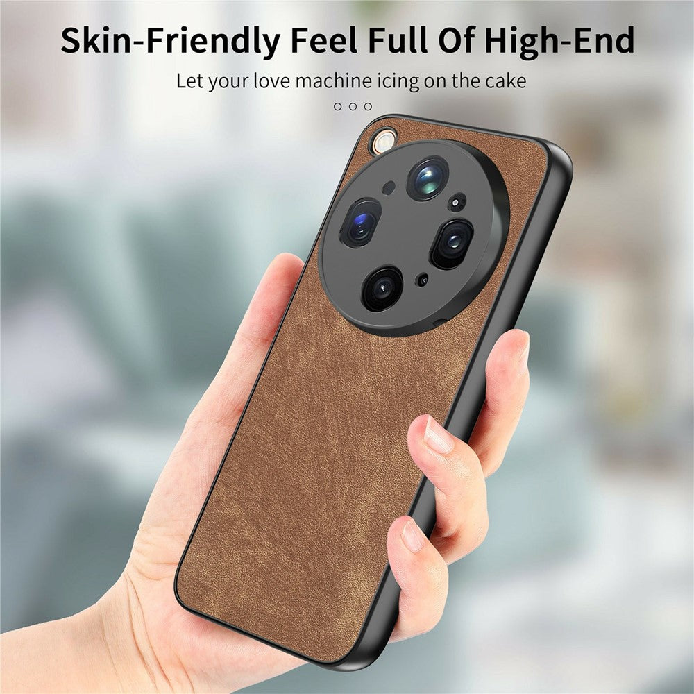 For Oppo Find X9 Ultra 5G Case Shockproof Slim Retro Leather Phone Back Cover
