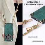 For Oppo Find X9 Ultra 5G Case Retro Leather Phone Back Cover with Adjustable Strap