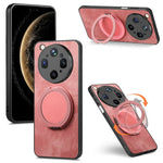 For Oppo Find X9 Ultra 5G Stress Relief Retro Leather Back Cover Phone Case with Rotating Kickstand