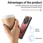 For Oppo Find X9 Ultra 5G Stress Relief Retro Leather Back Cover Phone Case with Rotating Kickstand