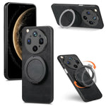 For Oppo Find X9 Ultra 5G Stress Relief Retro Leather Back Cover Phone Case with Rotating Kickstand