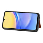 For Oppo Find X9 Ultra 5G Case RFID Blocking Carbon Fiber Leather Phone Back Cover with Card Holder