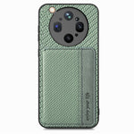 For Oppo Find X9 Ultra 5G Case RFID Blocking Carbon Fiber Leather Phone Back Cover with Card Holder