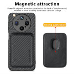For Oppo Find X9 Ultra 5G Magnetic Case Detachable Card Holder Phone Back Cover