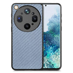 For Oppo Find X9 Ultra 5G Case Carbon Fiber Texture PU Leather + PC + TPU Phone Cover