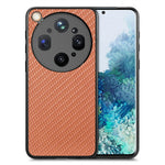 For Oppo Find X9 Ultra 5G Case Carbon Fiber Texture PU Leather + PC + TPU Phone Cover