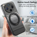 For Oppo Find X9 Ultra 5G Magnetic Case Rotation Kickstand PU Leather + TPU Phone Cover
