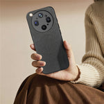 For Oppo Find X9 Ultra 5G Magnetic Case Cloth Texture PU Leather + PC + TPU Phone Cover