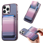 For iPhone 16 Pro Max Magnetic Case Detachable Card Holder PU Leather + PC + TPU Shockproof Cover