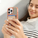 For iPhone 16 Pro Magnetic Case Detachable Card Holder PU Leather + PC + TPU Shockproof Cover
