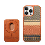 For iPhone 16 Pro Magnetic Case Detachable Card Holder PU Leather + PC + TPU Shockproof Cover