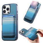 For iPhone 16 Pro Magnetic Case Detachable Card Holder PU Leather + PC + TPU Shockproof Cover