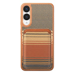 For Samsung Galaxy S25 Edge Magnetic Case Detachable Card Holder PU Leather + PC + TPU Shockproof Cover