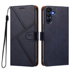 For Samsung Galaxy A16 4G / Galaxy A16 5G Case Diamond Stitch PU Leather Wallet Flip Phone Cover with Wrist Strap