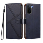 For Xiaomi Poco C85x 5G / Xiaomi Poco C81 4G / Xiaomi Redmi A7 Pro 5G / Xiaomi Redmi A7 Pro 4G (171.56mm) Case Diamond Stitch PU Leather Wallet Flip Phone Cover with Wrist Strap
