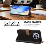 For Xiaomi Poco M8 Pro 5G / Xiaomi Redmi Note 15 Pro+ 5G (Global) Case Diamond Stitch PU Leather Wallet Flip Phone Cover with Wrist Strap