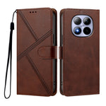 For Xiaomi Poco M8 Pro 5G / Xiaomi Redmi Note 15 Pro+ 5G (Global) Case Diamond Stitch PU Leather Wallet Flip Phone Cover with Wrist Strap