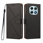 Xiaomi Poco M8 5G / Xiaomi Redmi Note 15 4G (Global) / Xiaomi Redmi Note 15 5G (Global) fodral Diamond Stitch PU-läder plånbok vikbart mobilskal med handledsrem