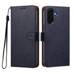 Til Samsung Galaxy A37 5G / A36 5G / A56 5G etui pungetui flipstander PU-læder telefoncover med håndledsrem