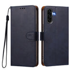 Til Samsung Galaxy A37 5G / A56 5G / A36 5G Etui Pung Flip Stand PU-læder Telefoncover med Håndledsrem