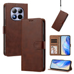 For Xiaomi Poco M8 Pro 5G / Xiaomi Redmi Note 15 Pro+ 5G (Global) Case Wallet Flip Stand PU Leather Phone Cover with Wrist Strap