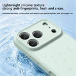 For iPhone 18 Pro Max / 17 Pro Max Case Precision Fit PC + Liquid Silicone Protective Phone Cover with Microfiber Lining