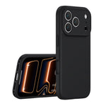 For iPhone 18 Pro Max / 17 Pro Max Case Precision Fit PC + Liquid Silicone Protective Phone Cover with Microfiber Lining