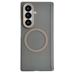 For Samsung Galaxy Z Fold7 5G Magnetic Case Hard PC Foldable Phone Cover with Front Frame