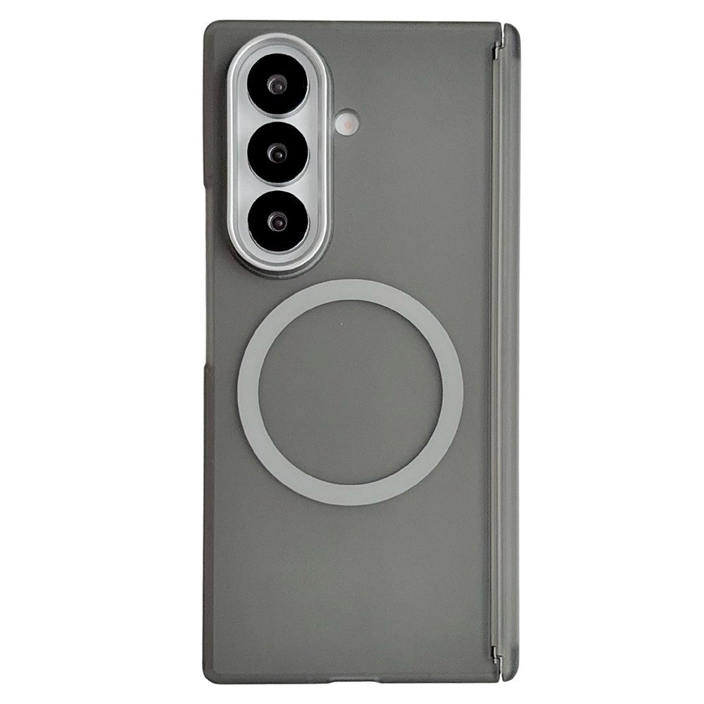 For Samsung Galaxy Z Fold7 5G Magnetic Case Hard PC Foldable Phone Cover with Front Frame
