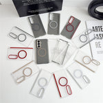 For Samsung Galaxy Z Fold7 5G Magnetic Case Hard PC Phone Cover with Integrated Screen Protector