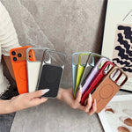 For iPhone 17 Pro Max Magnetic Case Litchi Texture Leather Coated PC + TPU Anti-Scratch Phone Cover