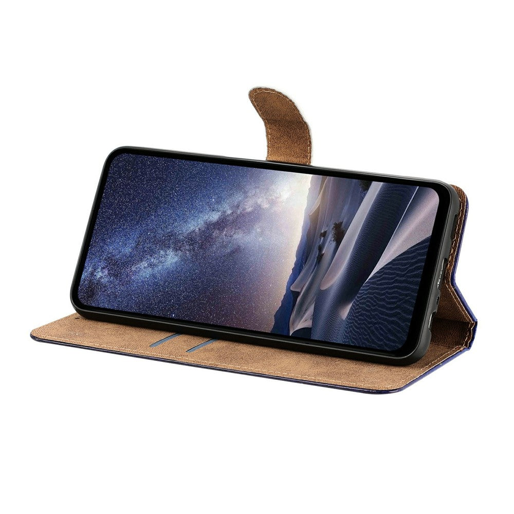 For Samsung Galaxy A36 5G Case Pattern Printed Wallet Flip Stand PU Leather Phone Cover with Wrist Strap