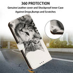 For Samsung Galaxy A36 5G Case Pattern Printed Wallet Flip Stand PU Leather Phone Cover with Wrist Strap