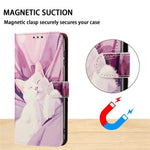 Til Samsung Galaxy A56 5G Etui Mønstret Trykt Pung Flip Stand PU-Læder Telefoncover med Håndrem