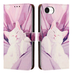 For iPhone 17th / 16th Case Pattern Printed Wallet Flip Stand PU Leather Phone Cover with Wrist Strap