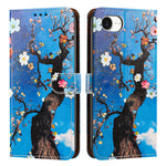 For iPhone 17th / 16th Case Pattern Printed Wallet Flip Stand PU Leather Phone Cover with Wrist Strap