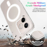 For Honor 600 Lite 5G  /  X80i 5G  /  600e 5G Clear Phone Magnetic Case TPU + Acrylic Back Cover